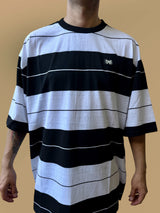 Playera caramelo ”Negro/blanco”