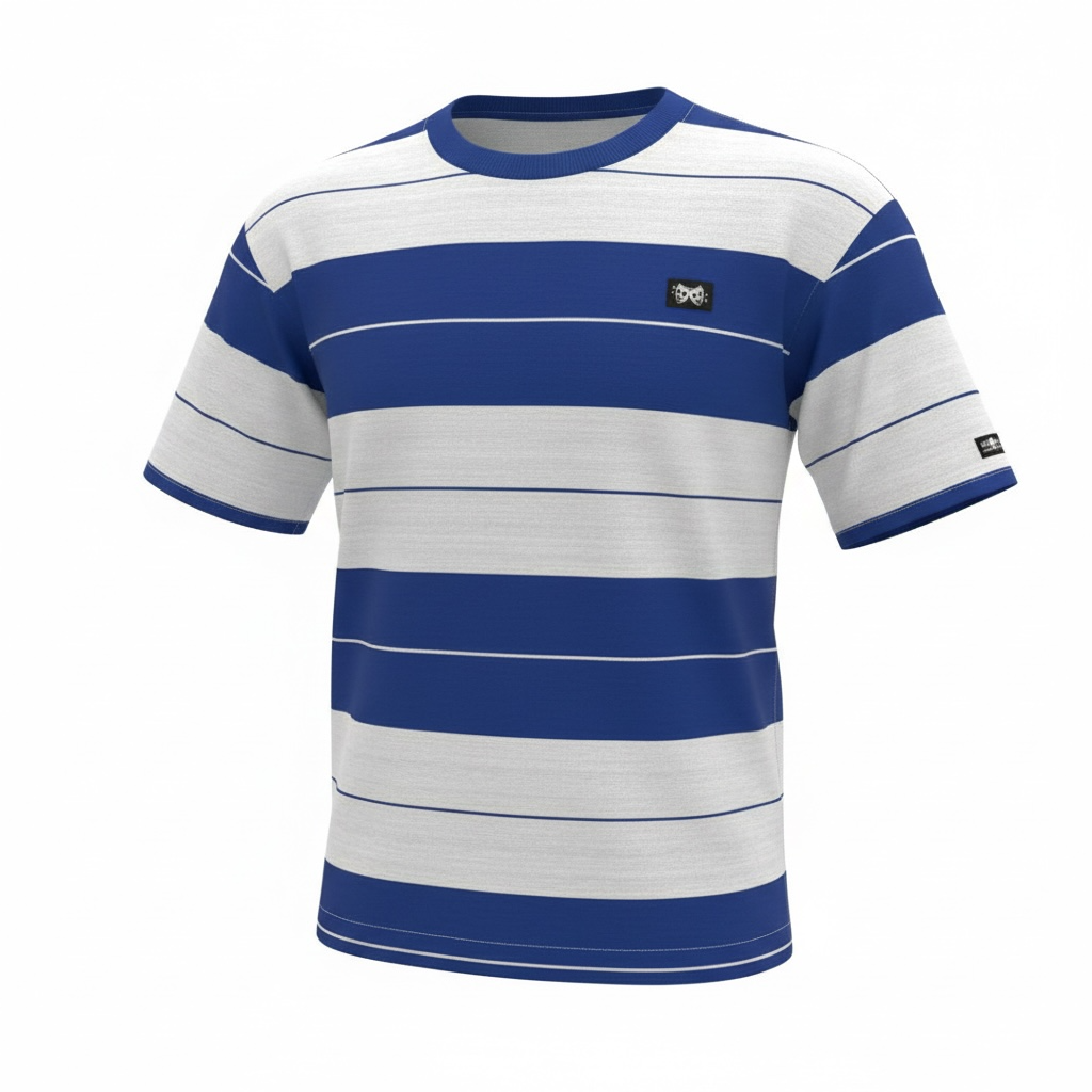 Playera caramelo ”blanco/rey”