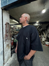 Playera bolsa “Zapata” negro