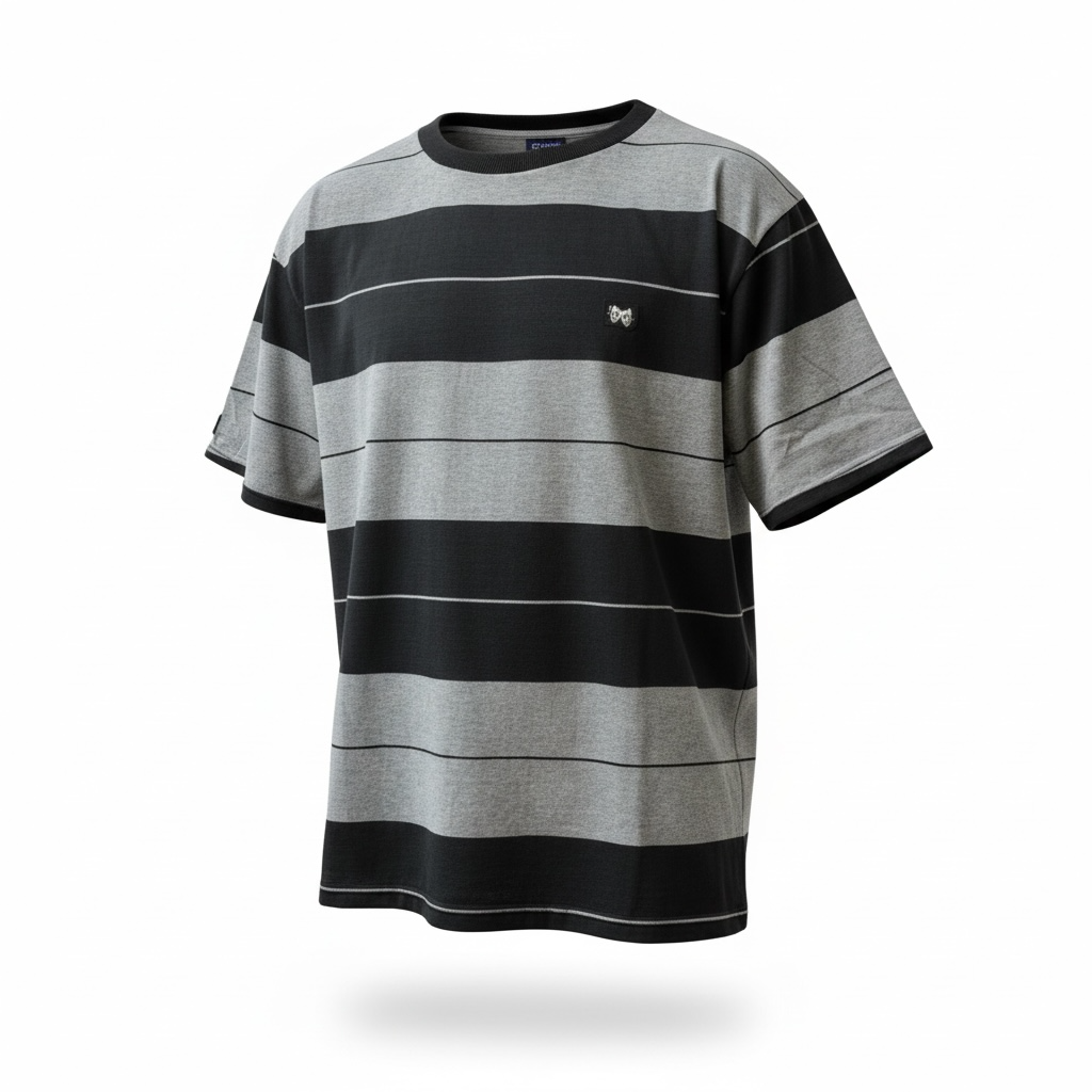 Playera caramelo ”Gris medio/negro””