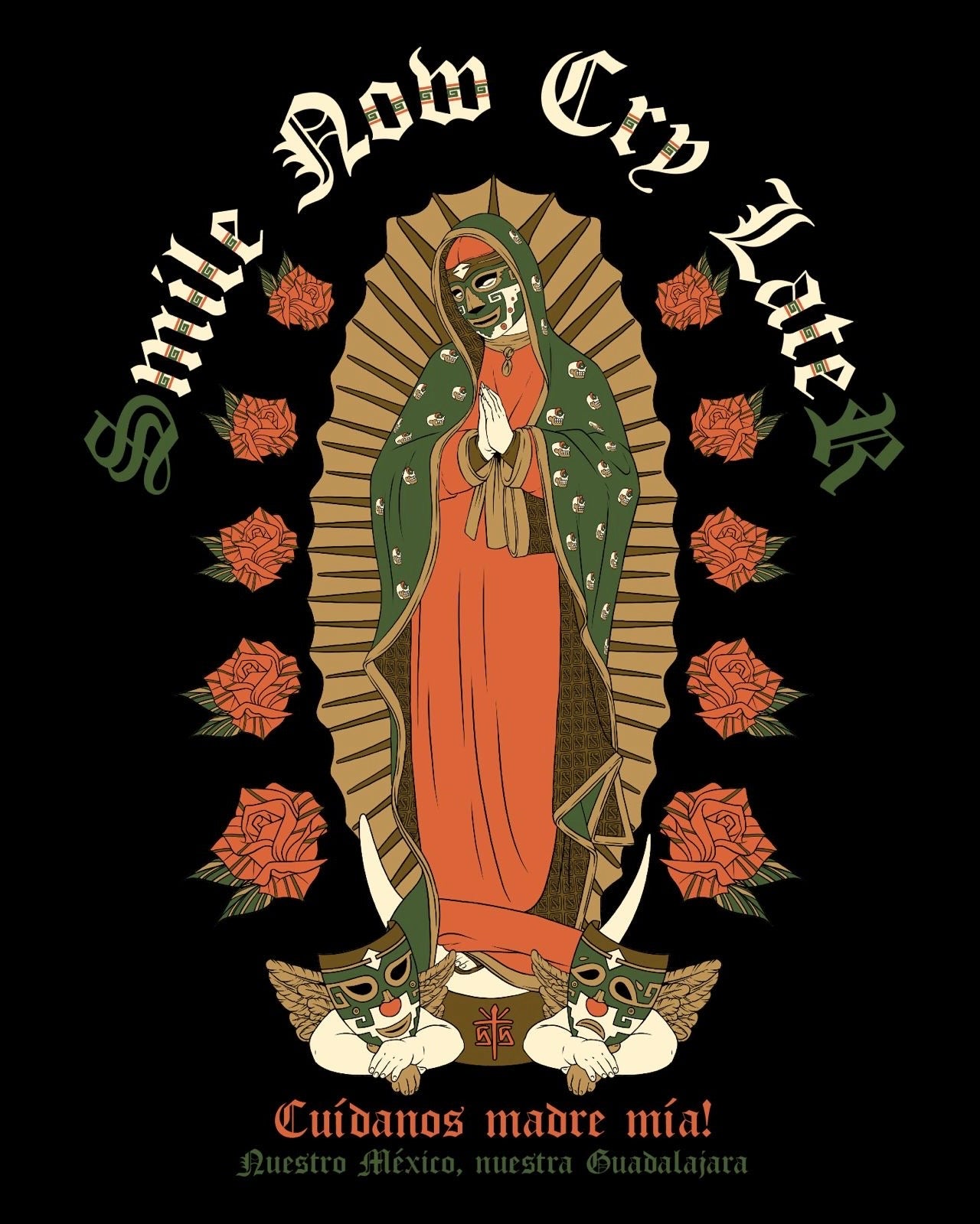Playera “Cuídanos madre mía”
