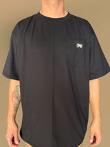 Playera bolsa “Zapata” negro