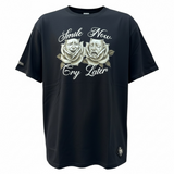 Playera “Flores Smile & cry”