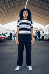 Playera tejido “Victoria” negro