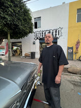 Playera bolsa “Zapata” negro