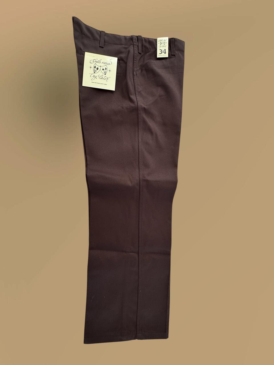 Pantalón Classic -café