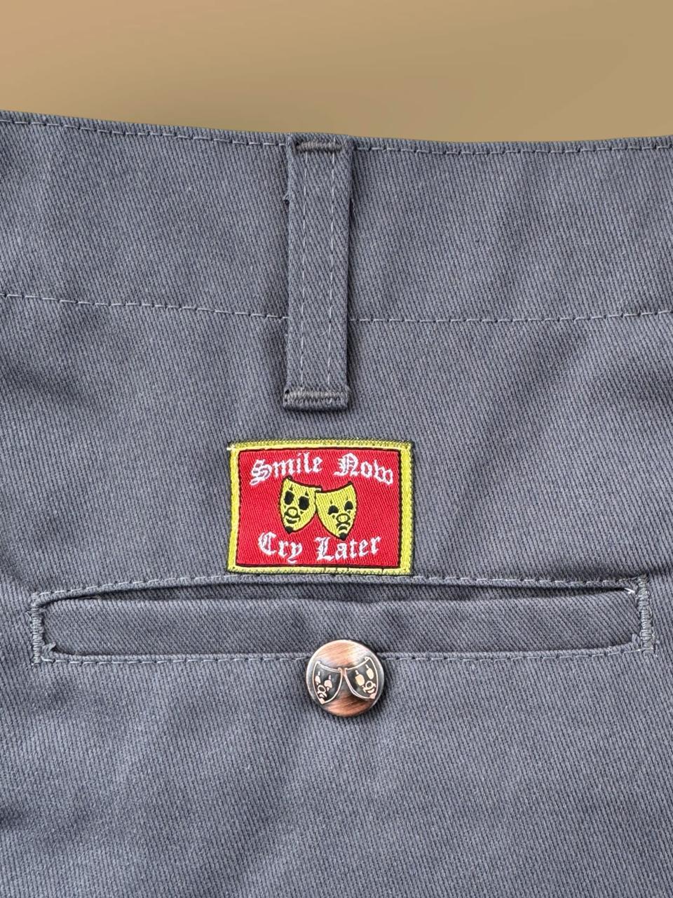 Pantalón Classic -gris oxford